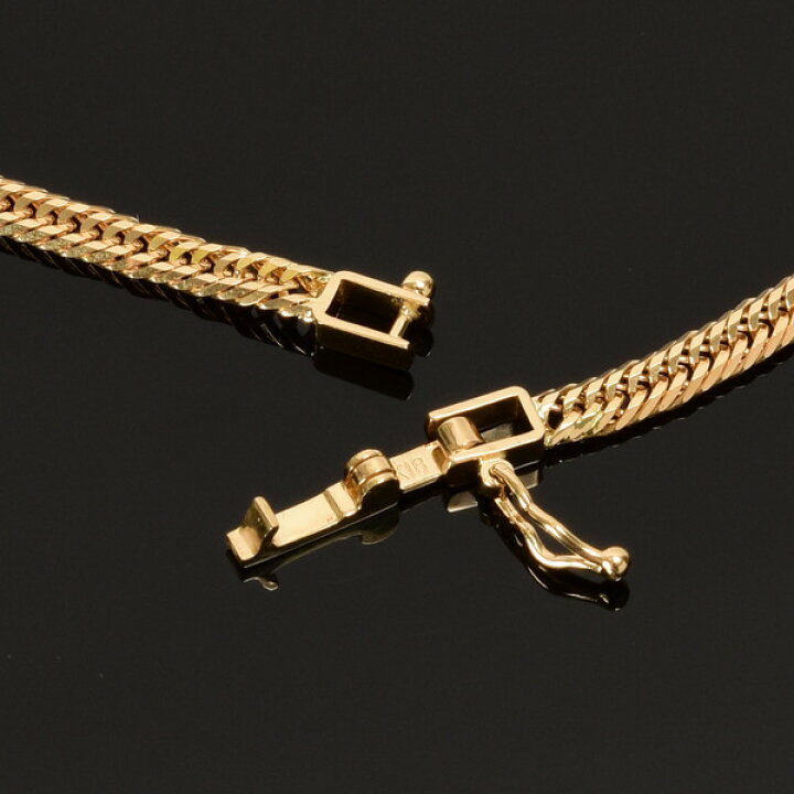楽天市場】喜平ネックレス 18金 K18 十二面トリプル(12.3g-50cm)中留 