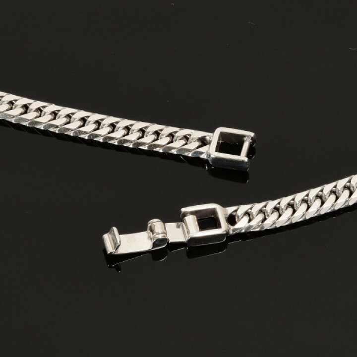 楽天市場】SV925 喜平 ネックレス 六面ダブル喜平ネックレス(20g-50cm  
