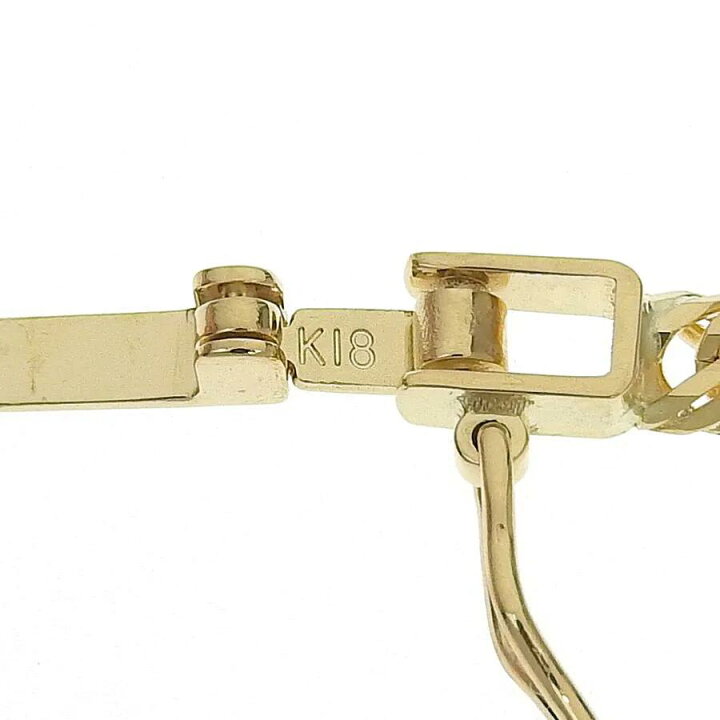楽天市場】喜平アンクレット K18 18金 十二面トリプル(6.2g-23cm) 中留 