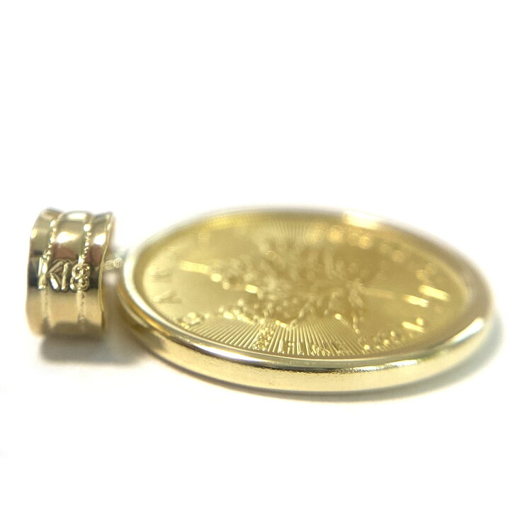 楽天市場】K24 純金 人気の メイプルリーフ 金貨 1/10oz 1/10オンス 