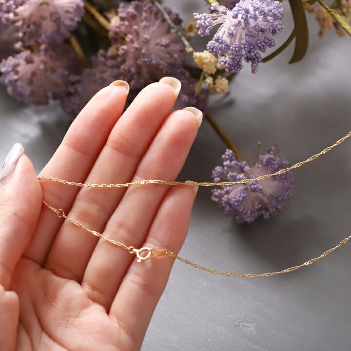 楽天市場】1000円クーポン▽4/16まで 18金 ネックレス k18 チェーン  