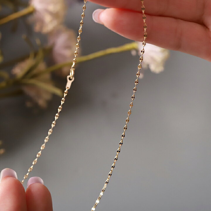 楽天市場】1000円クーポン▽4/16まで 18金 ネックレス k18 チェーン  