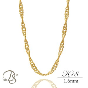 18 lbNX k18 `F[ fB[X Y Vv _u XN[`F[ 1.6mm 18lbNX k18 18k `F[̂ ςȂ i g l i   18klbNX `