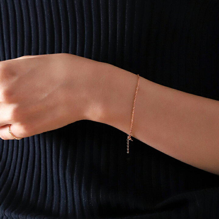 楽天市場】1000円クーポン▽5/15まで 18金 ブレスレット k18  