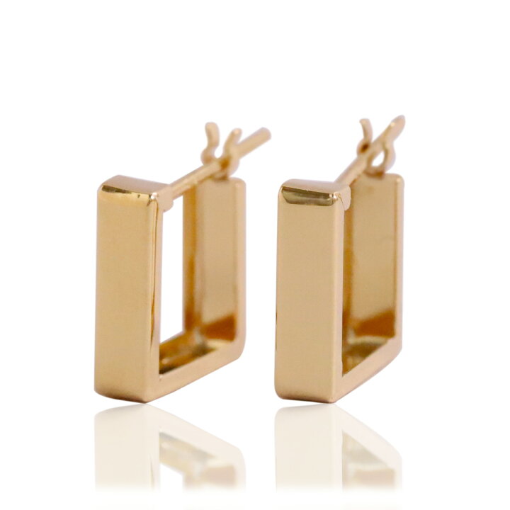 楽天市場】【アフターセール！全商品3%クーポン】 フープピアス 18k 