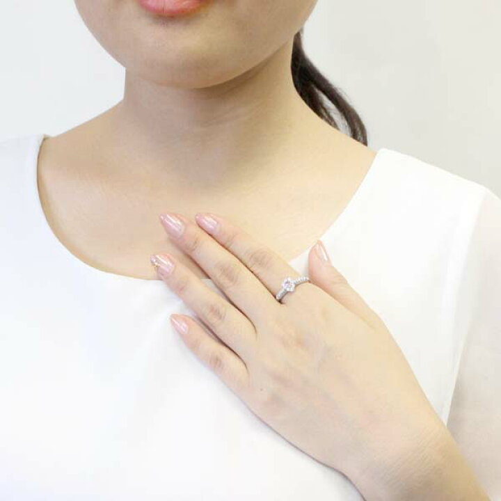 楽天市場】Pt ピンクダイヤモンド リング FANCY ORANGY PINK VS2 0.131  