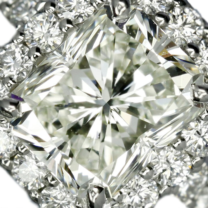 楽天市場】1.2ct ダイヤモンド リング プラチナ Pt900 ラディアン 