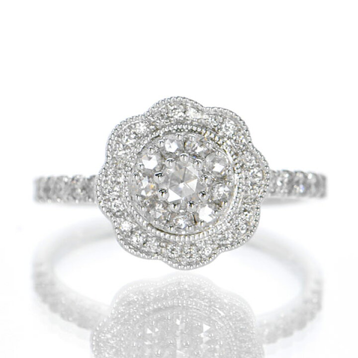 売り切れました。Pt900 プラチナ900 ダイヤモンドリング ダイヤ0.5ct 