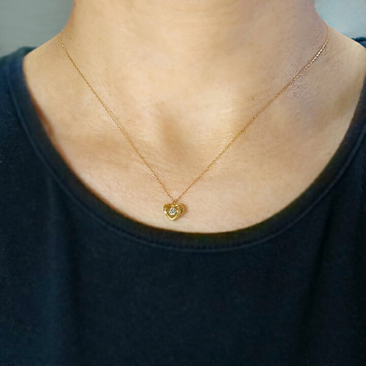 楽天市場】ダンシングストーン ダイヤモンド ネックレス 0.1ct K18 