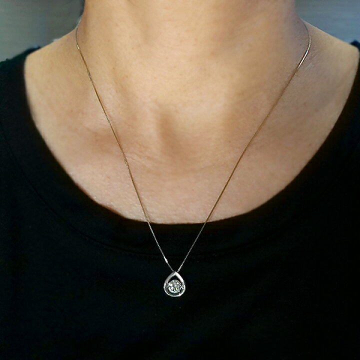 楽天市場】ダンシングストーン ダイヤモンド ネックレス 0.5ct 