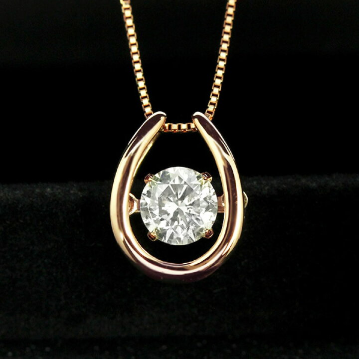 楽天市場】ダンシングストーン ダイヤモンド ネックレス 0.5ct K18 