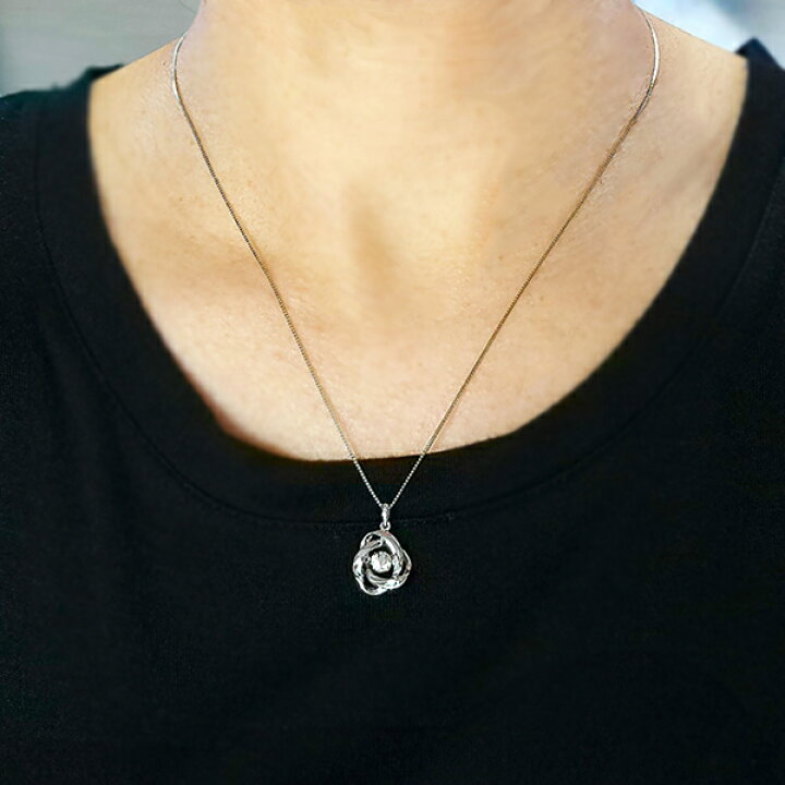 楽天市場】ダンシングストーン ダイヤモンド ネックレス 0.3ct 