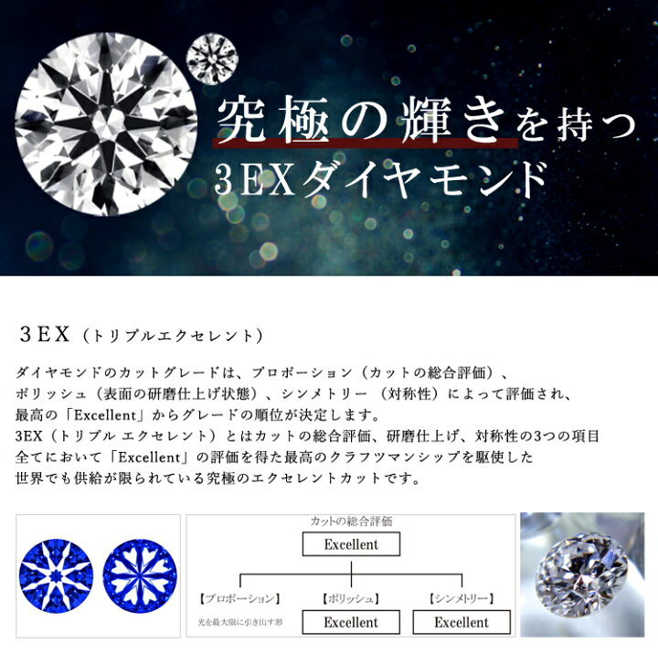 楽天市場】1カラット ダイヤモンド リング 一粒 プラチナ Pt900 D 