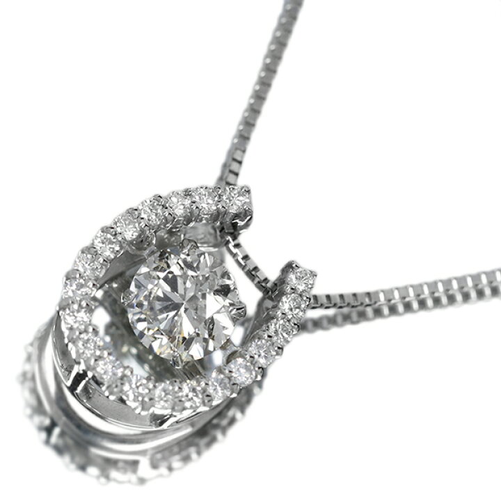 楽天市場】0.9ct ダンシングストーン ダイヤモンド ネックレス 