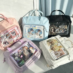 痛バッグ 痛バ レディース ショルダーバッグ クリアバッグ 痛ショルダー 推し 推しバッグ 推し活 3way リュック ハンドバッグ デコバッグ 透明バッグ イベント 軽量 お洒落 見せ