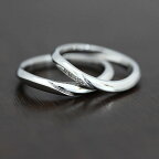 結婚指輪 ペアリング PT100 (プラチナ10％) 2本セット価格 シンプルライン ダイヤ 0.03ct マリッジリング 短納期 ギフト プレゼント ホワイトデー 彼女
