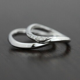 結婚指輪 ペアリング PT100 (プラチナ10％) ライン ダイヤ 0.05ct マリッジリング 短納期 ギフト プレゼント ホワイトデー 彼女