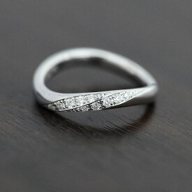結婚指輪 リング PT100 (プラチナ10％) ダイヤモンド 0.10ct レディースリング ギフト プレゼント クリスマス 彼女