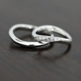 結婚指輪 ペアリング PT100 (プラチナ10％) ダイヤモンド 0.10ct マリッジリング ギフト プレゼント クリスマス 彼女