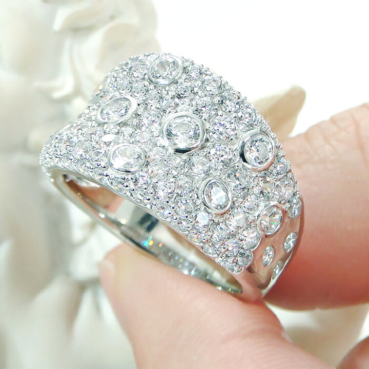 楽天市場】指輪 レディース プラチナ PT900 ダイヤモンド 【2.15ct