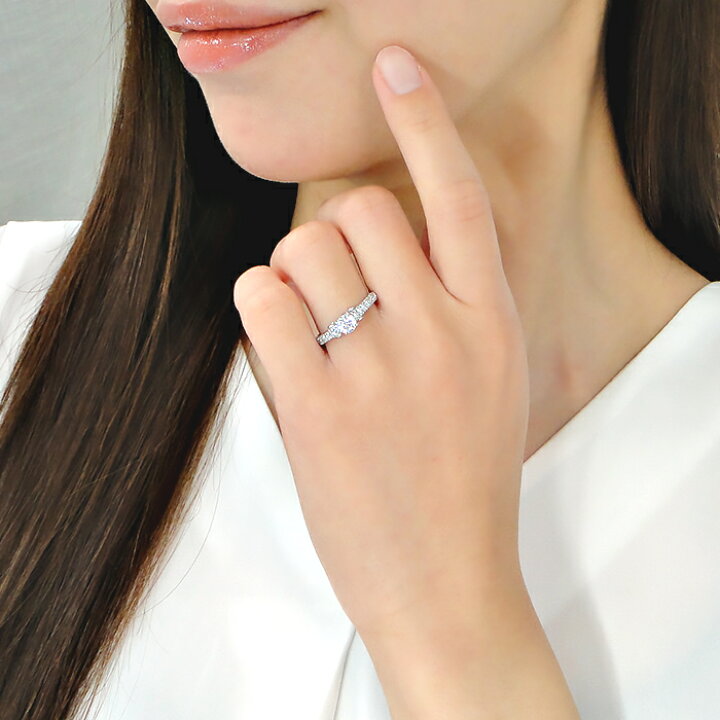 楽天市場】【スーパーセール☆10％OFF】 婚約指輪 プラチナ PT900 