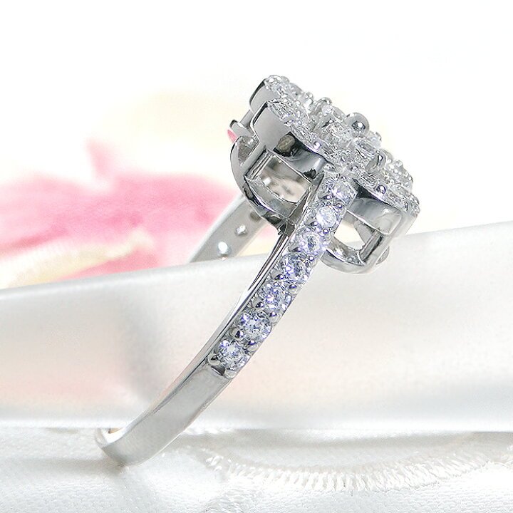 楽天市場】指輪 レディース リング PT900 【0.61ct】 プラチナ  