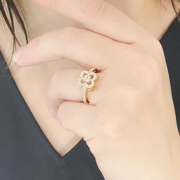 楽天市場】指輪 レディース リング K18YG 【0.61ct】 イエローゴールド  