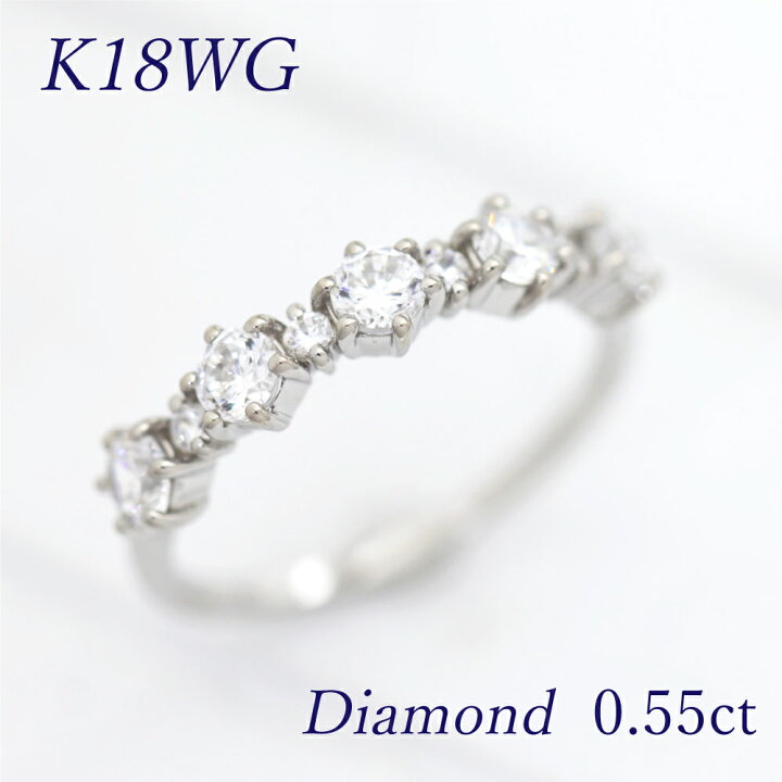 楽天市場】【特別セール☆163,849円→114,694円】 指輪 K18WG ホワイト 