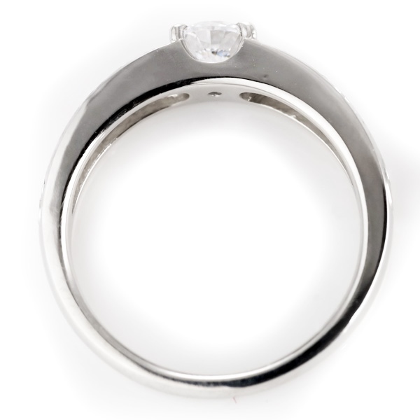 18金 婚約指輪 エンゲージリング ダイヤモンドリング プラチナ900 ピンクゴールドk18 VVSクラス 0.30ct コンビネーションリング 指輪  ピンキーリング 18k 大きいサイズ対応 送料無料 人気 通販