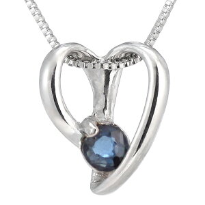 サファイア サファイヤ ( 9月誕生石 ) プラチナ サファイアネックレス【楽ギフ_包装】 末広 【今だけ代引手数料無料】