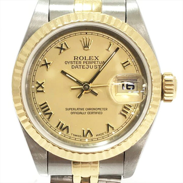 楽天市場】ROLEX(ロレックス) デイトジャスト 69173 SS×YG  