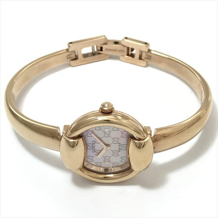 楽天市場】GUCCI(グッチ) 1400L ピンクシェル ステンレススチール(SS 