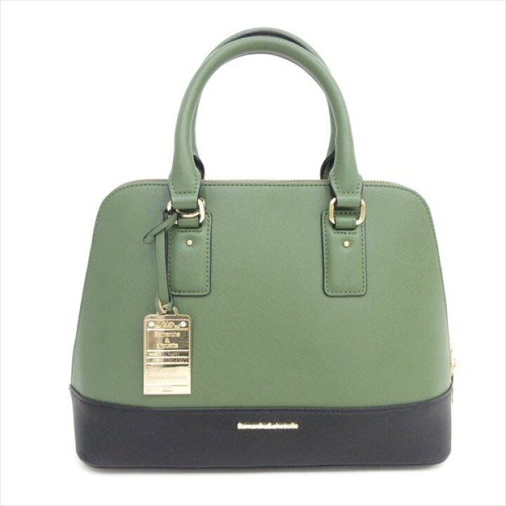 楽天市場 Samantha Chouette サマンサシュエット 2wayバッグ ショルダーバッグ ハンドバッグ バイカラー カーキ 黒 ブラック ブランドバッグ 中古 Nb Netshop とーたる 楽天市場店