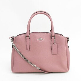 COACH(コーチ) 2WAYバッグ ハンド ロングショルダー 斜めがけ 28976 ピンク レザー【ブランドバッグ】 【中古】 netshop【2019102】