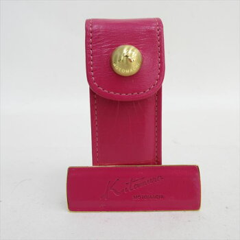 楽天市場 Kitamura キタムラ リップケース ミラー付 ピンク レザー ブランドバッグ 中古 Nb Netshop とーたる 楽天市場店