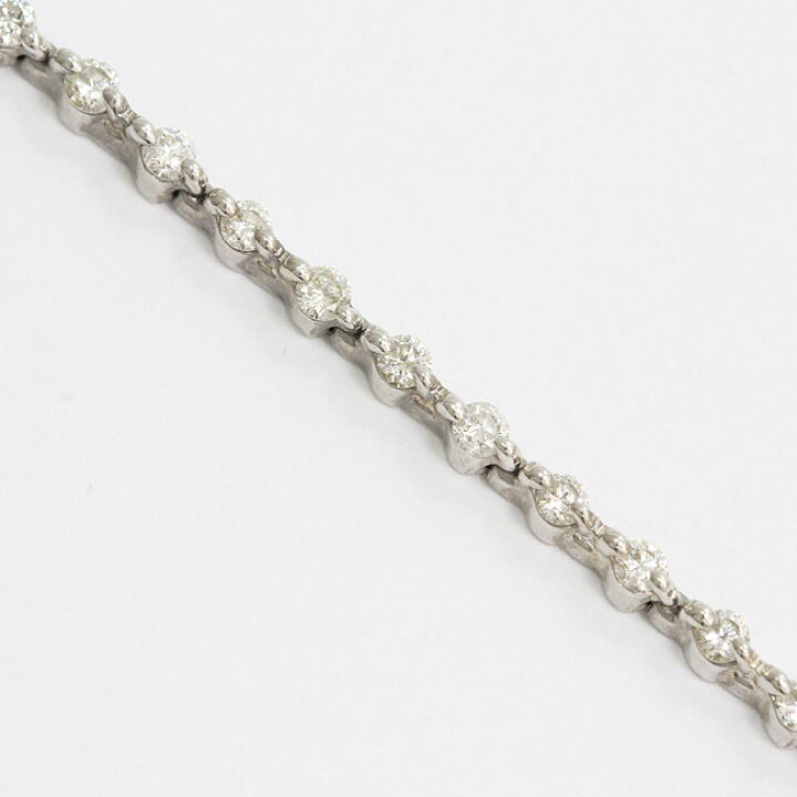 楽天市場】テニスブレス ダイヤモンド 計1.00ct ブレスレット 18金 