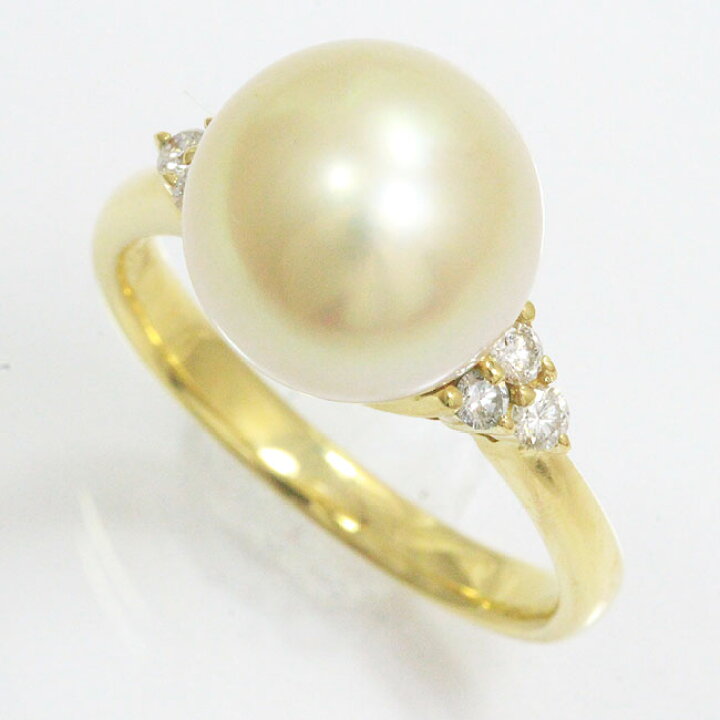 楽天市場】南洋パール 白蝶真珠 約 11.5mm/ダイヤモンド 計0.18ct 