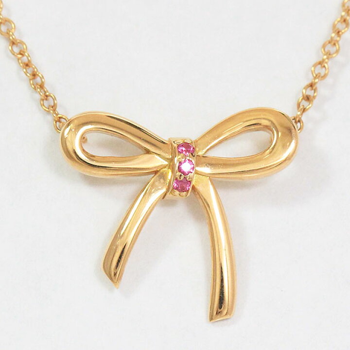 楽天市場】Tiffany&Co.(ティファニー) ネックレス ボウ 日本限定 