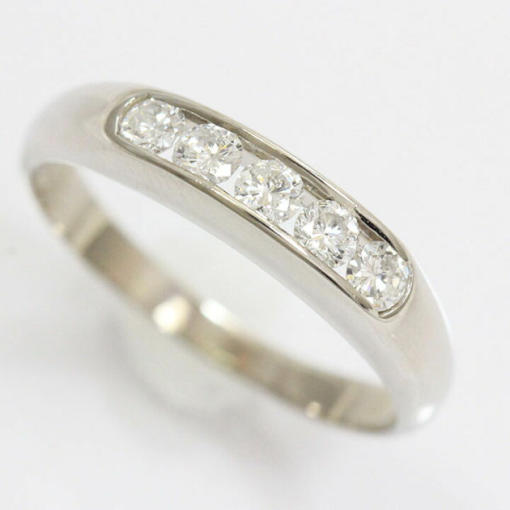 楽天市場】リング ダイヤモンド 計0.32ct 13号 プラチナ(Pt900) 【中古 