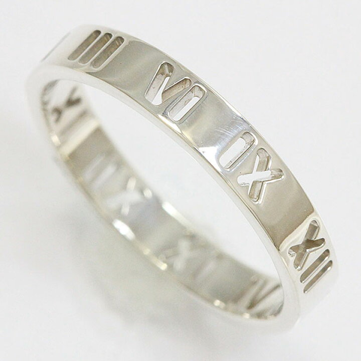 楽天市場】Tiffany&Co.(ティファニー) アトラスナロー リング 16号