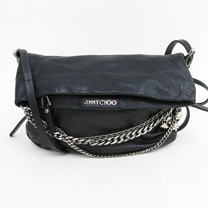 楽天市場】JIMMY CHOO(ジミーチュウ) バイカー ロングショルダーバッグ 