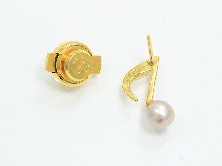 楽天市場】TASAKI(タサキ) ブローチ 真珠 音符 パール 18金イエロー 