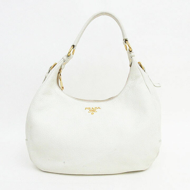 楽天市場】PRADA(プラダ) ショルダーバッグ BR4311 白 ホワイト レザー 