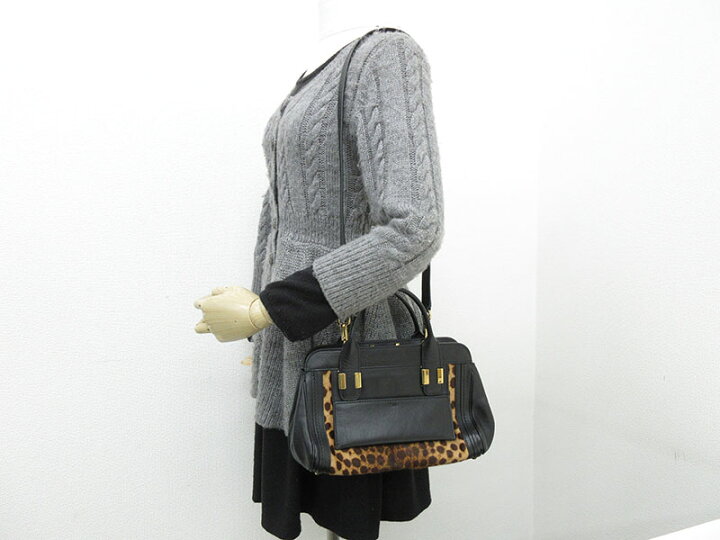 楽天市場】chloe(クロエ) レオパード アリス 2WAYバッグ ハンド 