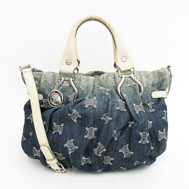 楽天市場】CELINE(セリーヌ) マカダム ピロースモール 2WAYバッグ 