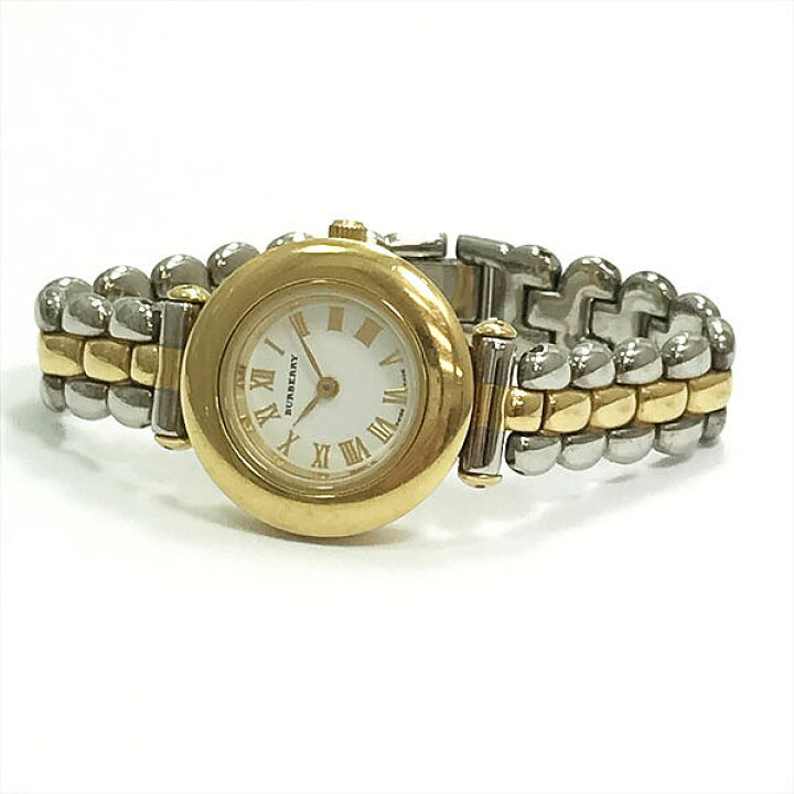 楽天市場】BURBERRY(バーバリー) コンビ 9100L SS クォーツ レディース 
