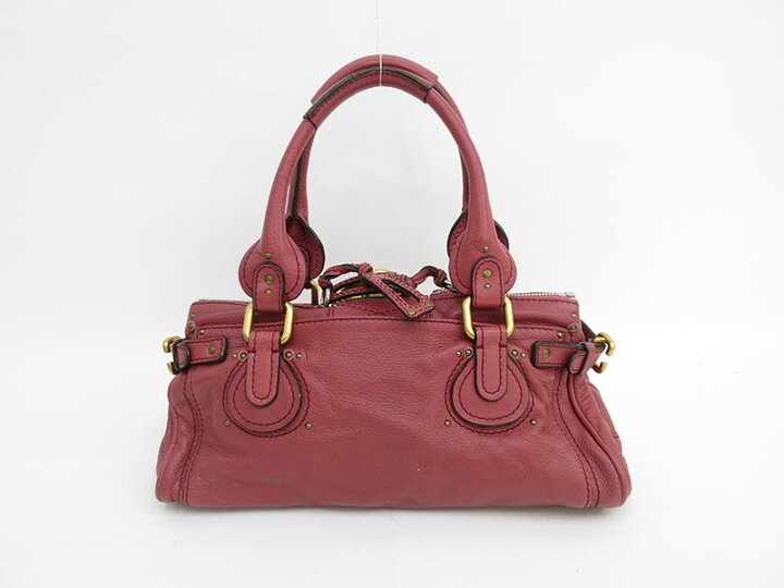 楽天市場】chloe(クロエ) パディントン ハンドバッグ ピンク レザー 