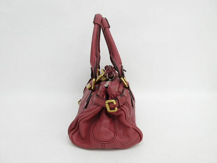 楽天市場】chloe(クロエ) パディントン ハンドバッグ ピンク レザー 
