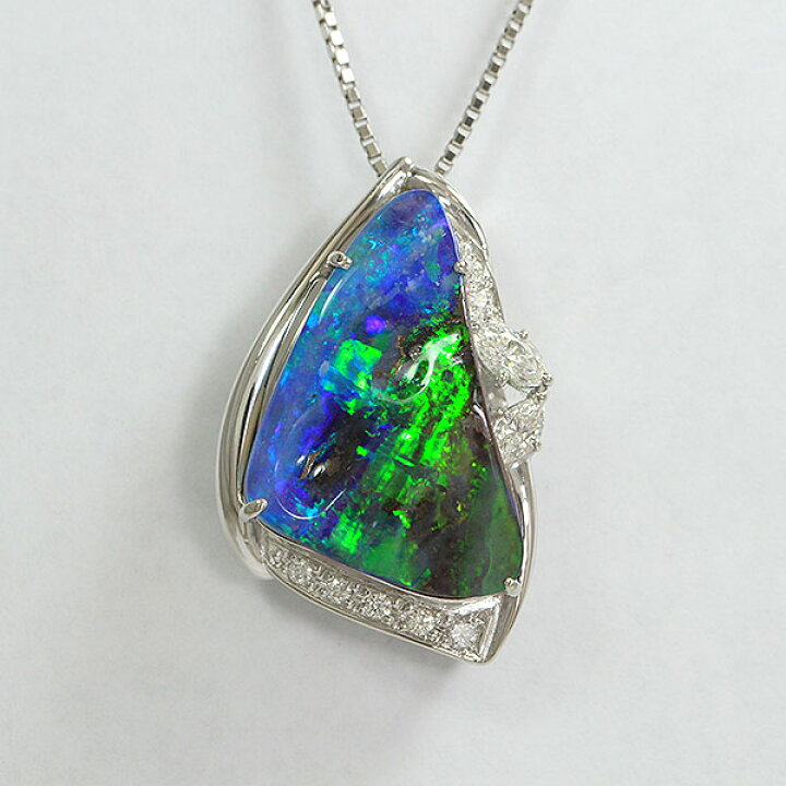 楽天市場】奥村佳彦 ネックレス ボルダーオパール 11.41ct  