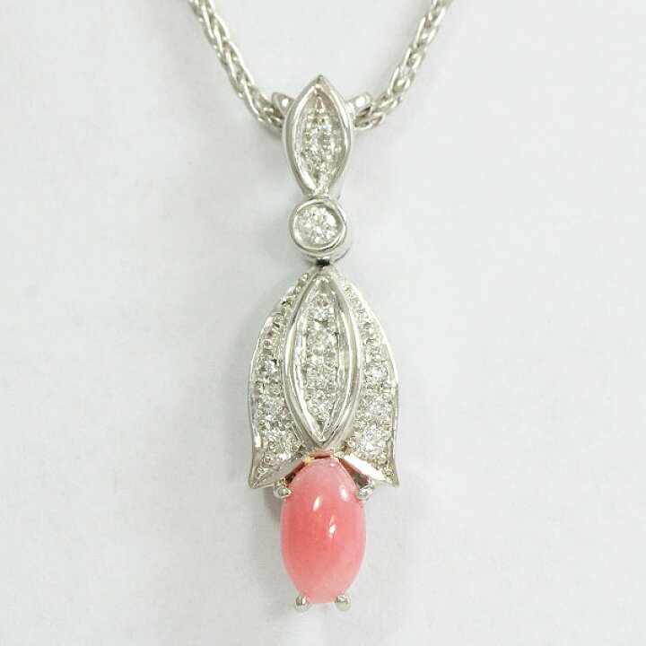 楽天市場】真珠 コンクパール 0.71ct/ダイヤモンド 計0.15ct 